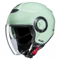 Casco HJC i41 Verde Relax | Jet con visor solar