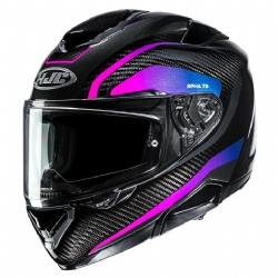 Casco HJC RPHA 72 Carbon Lis MC28 | Carbon + HJ-48