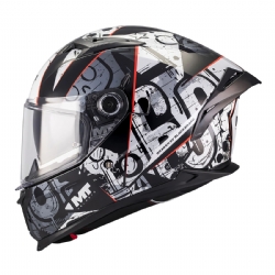 Casco MT Braker SV Blackboard B0 Brillo - foto 2