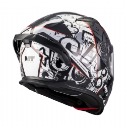 Casco MT Braker SV Blackboard B0 Brillo - foto 4