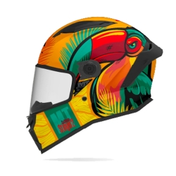 Casco MT Stinger 2 Caribbean C3 Brillo | ECE 22.06