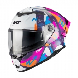 Casco Mt Thunder 4 R Sv Pipen C8 Brillo