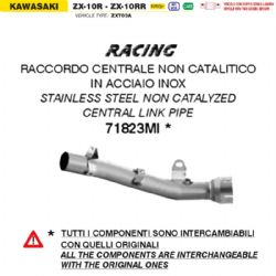 Conector central escape Arrow 71823MI racing Kawasaki ZX-10R / ZX-10RR 2026