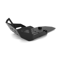 Cubrecárter de aluminio Crosspro BMW F800GS 07-16 negro texturizado