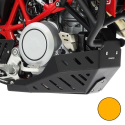 Cubrecárter de aluminio Crosspro GasGas ES700 22-24 naranja