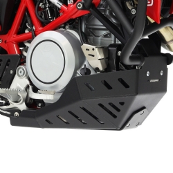 Cubrecárter de aluminio Crosspro GasGas ES700 22-24 negro texturizado
