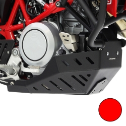 Cubrecárter de aluminio Crosspro GasGas ES700 22-24 rojo