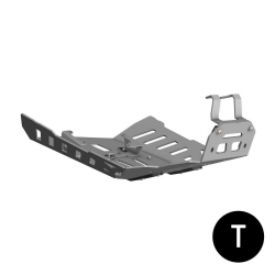 Cubrecárter de aluminio Crosspro Honda X-ADV 750 17-23 negro texturizado