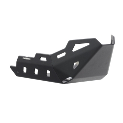 Cubrecárter de aluminio Crosspro Suzuki DL 650 V-strom 17-24 negro texturizado