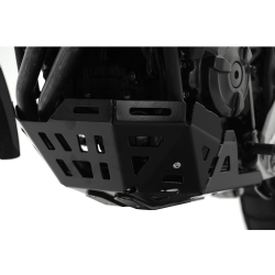Cubrecárter de aluminio Crosspro Yamaha Ténéré 700 20-21 negro texturizado
