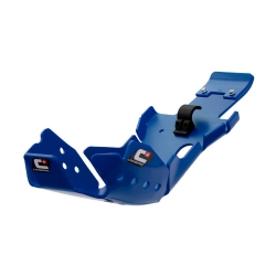 Cubrecárter Hard Link X8 DTC Crosspro GasGas 24-25 / Husqvarna 24-25 Mod. 4T azul