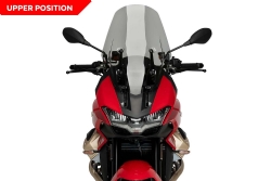 Cúpula Puig 22520H Touring Con Radar Moto Guzzi V100 Mandello / S Ahumado claro - foto 5 Cúpula Puig 22520H Touring Con Radar Moto Guzzi V100 Mandello / S Ahumado claro - foto 5