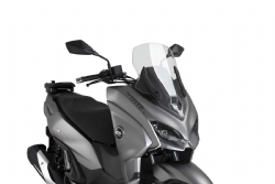 Cúpula Puig 22915W V-Tech Line Touring con visera QJ Motor MTX Transparente