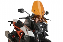 Cúpula Puig 23124T New Generation Touring KTM 990 Duke / 990 Duke R 2026 Naranja