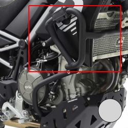 Defensas de carenado Crosspro Aprilia Tuareg 660 22-25 / Rally 25 plata