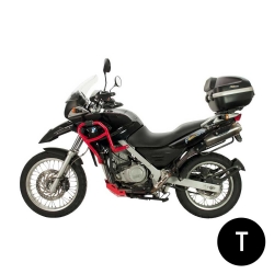 Defensas de carenado Crosspro BMW F650GS 99-04 negro texturizado