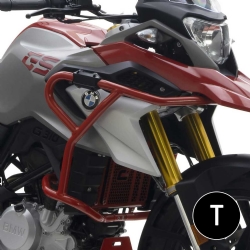 Defensas de carenado Crosspro BMW G310GS 16-23 negro texturizado