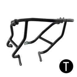 Defensas de carenado Crosspro Honda NC750X 25 / NC750X DCT 25 negro texturizado