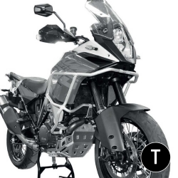 Defensas de carenado Crosspro KTM 1190 Adventure 13-16 negro texturizado