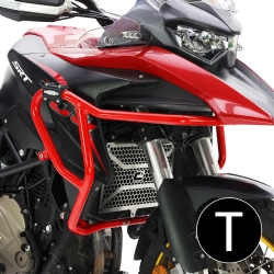 Defensas de carenado Crosspro QJ Motor SRT 700 X 23-24 negro texturizado