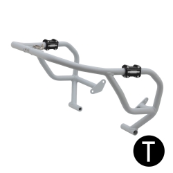 Defensas de carenado Crosspro Yamaha Tracer 7 / GT 25 negro texturizado