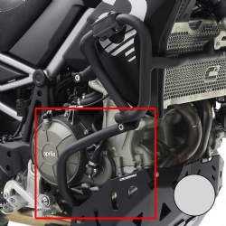 Defensas de motor Crosspro Aprilia Tuareg 660 22-25 / Rally 25 plata