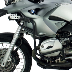 Defensas de motor y carenado Crosspro BMW R1200GS 03-07 negro texturizado