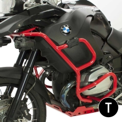 Defensas de motor y carenado Crosspro BMW R1200GS Adventure 08-09 negro