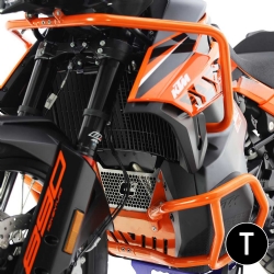 Defensas de motor y carenado Crosspro KTM 790 Adventure negro texturizado