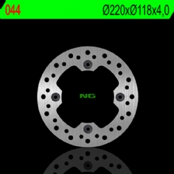 Disco de freno NG 044 220 x 4 mm trasero fijo
