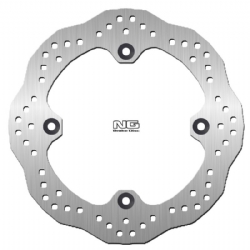 Disco de freno NG 046X 256 x 4 mm delantero ondulado