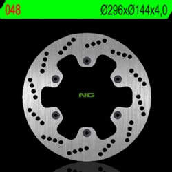 Disco de freno NG 048 296 x 4 mm delantero fijo