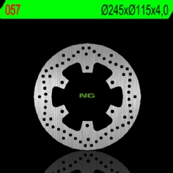 Disco de freno NG 057 245 x 4 mm fijo