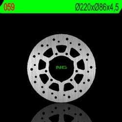Disco de freno NG 059 220 x 4,5 mm delantero fijo