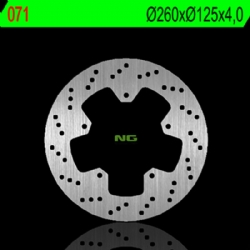 Disco de freno NG 071 260 x 4 mm fijo