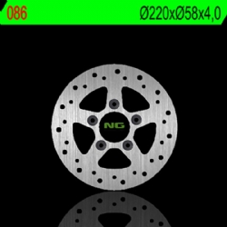 Disco de freno NG 086 220 x 4 mm fijo