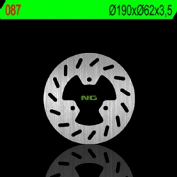 Disco de freno NG 087 190 x 3,5 mm fijo