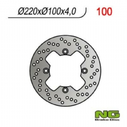 Disco de freno NG 100 220 x 4 mm trasero fijo