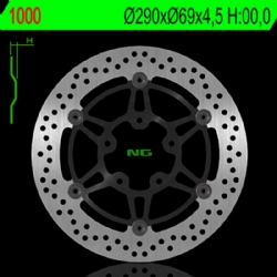 Disco de freno NG 1000 290 x 4,5 mm delantero flotante