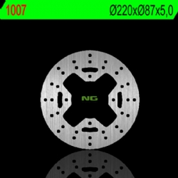 Disco de freno NG 1007 220 x 5 mm trasero fijo