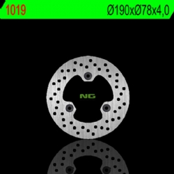 Disco de freno NG 1019 190 x 4 mm trasero fijo