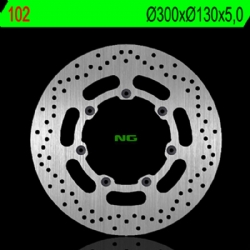 Disco de freno NG 102 300 x 5 mm delantero fijo