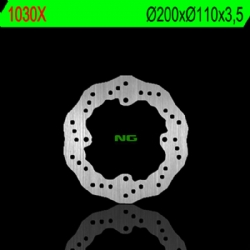 Disco de freno NG 1030X 200 x 3,5 mm trasero ondulado