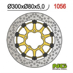 Disco de freno NG 1056 300 x 5 mm delantero flotante