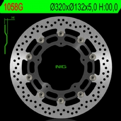 Disco de freno NG 1058G 320 x 5 mm delantero flotante