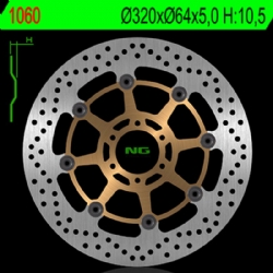 Disco de freno NG 1060 320 x 5 mm redondo flotante