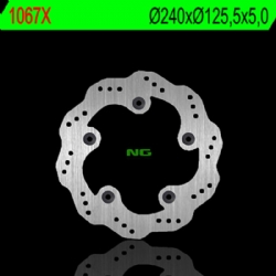 Disco de freno NG 1067X 240 x 5 mm trasero ondulado