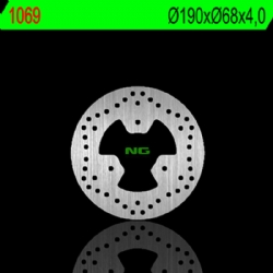 Disco de freno NG 1069 190 x 4 mm trasero fijo