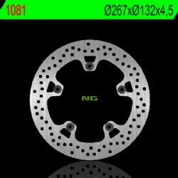 Disco de freno NG 1081 267 x 4,5 mm fijo