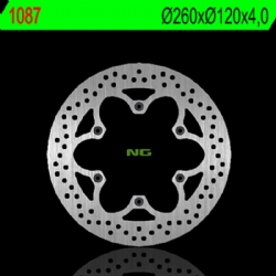 Disco de freno NG 1087 260 x 4 mm fijo